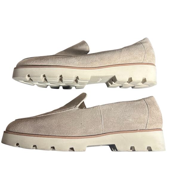 Vionic Kinsley Suede Slip-On Loafers Beige Women’s 8.5 Wide Comfort Shoes - Picture 9 of 9